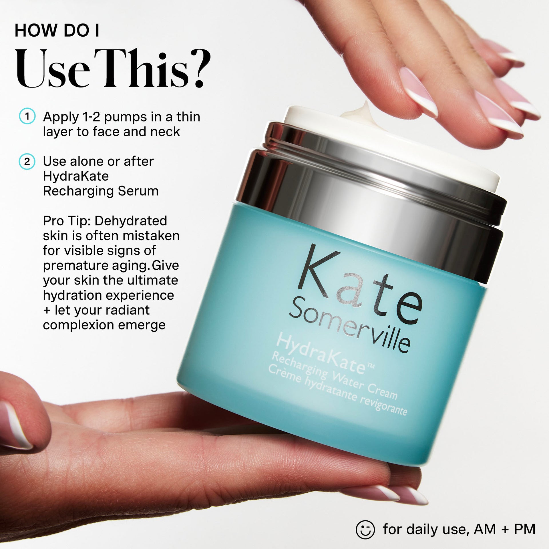 HydraKate™ Recharging Water Cream