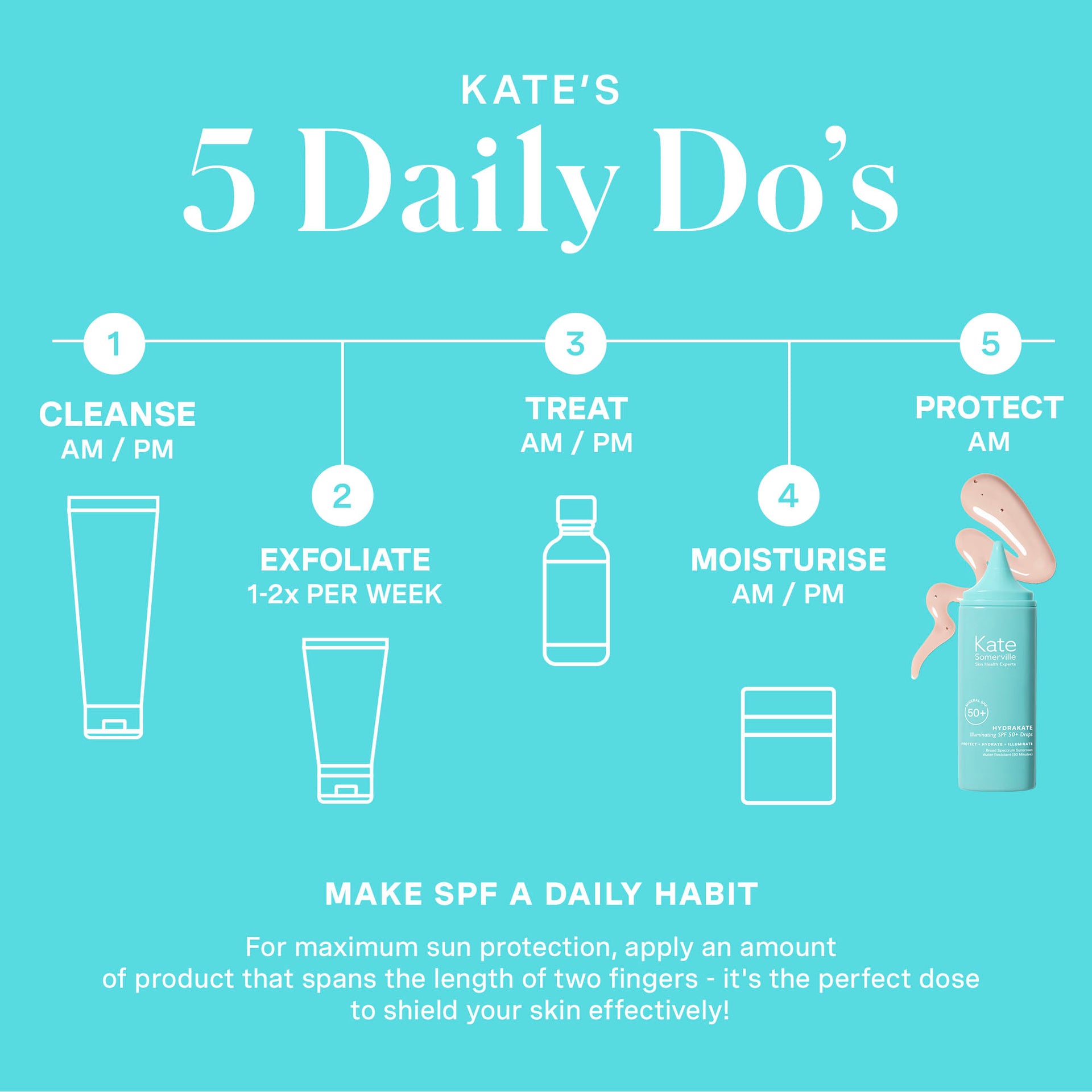 HydraKate Illuminating SPF 50+ Drops